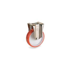 TELLURE ROTA - 608506 Roues d'injection en polyuréthane, polyamide 6 centre, support fixe type P-largeur de roue 50mm, ø 200 mm (Qté - Product Image 1