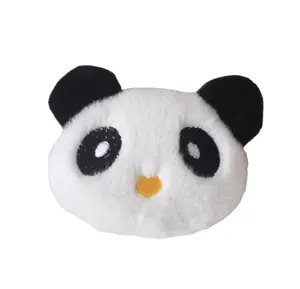 Groothandel Zacht Pluche Panda Hoofd Speelgoed Super Schattig Goedkope Kleine Mini Pluche Speelgoed 10 Cm