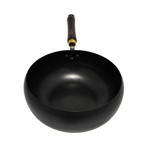 철제 빅 베일리 웍 물고기 비늘 질감 무코팅 녹 방지 빠른 가열 가정용 주방 일상 요리 - Product Image 4