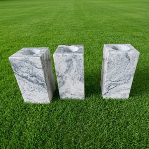 <span class=keywords><strong>Prix</strong></span> de gros Vases à fleurs rectangulaires en granit blanc chinois <span class=keywords><strong>pour</strong></span> tombes et monuments funéraires - Product Image 2