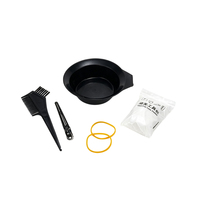 Kit de coloration et décoloration des cheveux jetable 8 pièces avec bonnet de douche - Outils de coiffure pour la maison et le bricolage