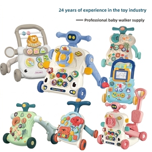 Porteur bébé en plastique multifonctionnel et éducatif pour enfants, réglable, musical, avec système anti-basculement et fonction coulissante - Product Image 2