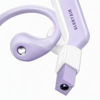 Casque intra-auriculaire avec caméra IA 8MP EIS 1080P, BT5.3 IP65 ENC, Type-C LED KWS Voice, TF 32GB Mains Libres, Fabrication OEM