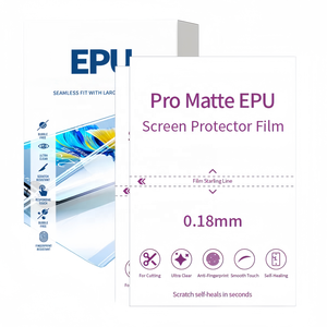 Lámina Protectora de Pantalla de Hidrogel Esmerilado Personalizada OEM ODM para Máquina de Corte, para Cualquier Tamaño de Teléfono Móvil, Película Protectora Mate - Product Image 4