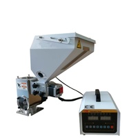 Machine d'extrudeuse d'automatisation à haut degré meilleur prix doseur volumétrique de contrôle PLC pour granules coup en plastique à haute efficacité