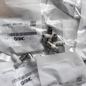 ของแท้ SMC AS1201F-M5-04A ตัวควบคุมความเร็วแบบข้อศอกพร้อมข้อต่อแบบสัมผัสเดียว เกลียว M5x0.8 - Product Image 1