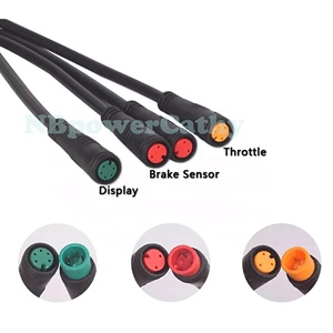 Sabvoton 72V 100A điều khiển Kit cho 5000W Ebike động cơ Kit với ukc1 hiển thị Bluetooth Báo động 1T4 dây không thấm nước đòn bẩy phanh - Product Image 3