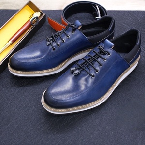 Zapatos formales de hombre de cuero genuino de alta calidad con función de aumento de altura, productos de marca genuina. - Product Image 4