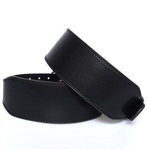 Cinturón de Soporte Lumbar de Cuero de Alta Resistencia con Logotipo Personalizado para Levantamiento de Pesas, Gimnasio y Entrenamiento - Product Image 1