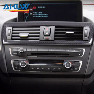 Couvercle décoratif de panneau de cadre de sortie d'air de <span class=keywords><strong>console</strong></span> <span class=keywords><strong>centrale</strong></span> en fibre de carbone véritable pour <span class=keywords><strong>BMW</strong></span> <span class=keywords><strong>1</strong></span>/2 Series 2012-2018 Accessoires d'intérieur de voiture - Product Image 6