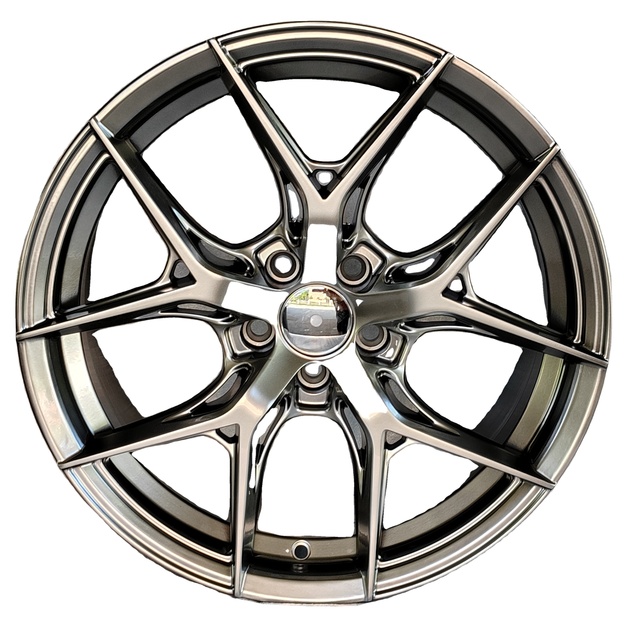 Wheels Alloy Car Wheel Rims 17/18 Inch 5 Holes Aluminium Alloy Black Silver OEM Customized Passenger Car Wheels