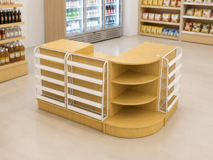 <span class=keywords><strong>Comptoir</strong></span> de Caisse de Supermarché Haute Performance / Caisse Enregistreuse <span class=keywords><strong>avec</strong></span> Serrure de <span class=keywords><strong>Tiroir</strong></span>-Caisse, Construction Robuste pour le Commerce de Détail Alimentaire - Product Image 3