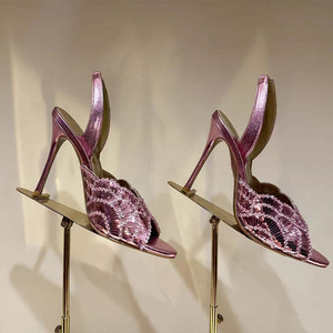 Zapatos de Tacón Elegantes con Lentejuelas de Lujo para Mujer, Modelo 2025 - Product Image 4