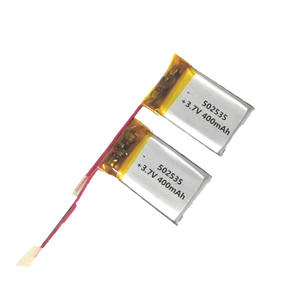 502535 de 400mah <span class=keywords><strong>3</strong></span>,7 v titanato de caso duro drone enriquecer de polímero de litio de la batería de iones de las células - Product Image 5