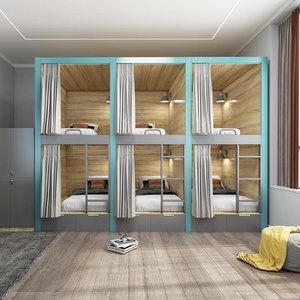 Cápsula de Dormir Moderna Estilo Hotel Japonés, Loft, Cama Doble Insonorizada - Product Image 4