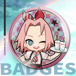 ชุดอุปกรณ์ต่อพ่วง94สำหรับร้านอาหารอเมริกันแฟลชคู่ป้ายอะนิเมะขนาด75มม. - Product Image 6