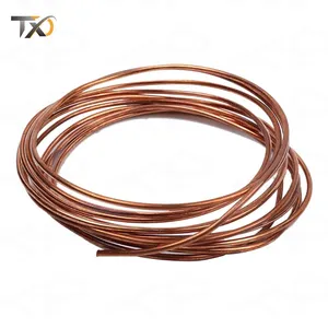 Source Supplier High Quality 99.95% purity High Quality Copper Round Wire Golden Color in Stock