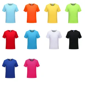 2022 sérigraphie personnalisée 100% polyester t-shirt 170 GSM dtg sublimation vendeurs séchage rapide uni unisexe blanc pour hommes t-shirt