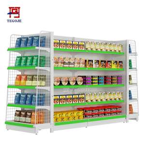 Étagères de présentation pour les rayons de supermarché d'<span class=keywords><strong>occasion</strong></span>, <span class=keywords><strong>rayonnage</strong></span> <span class=keywords><strong>gondole</strong></span> - Product Image 1