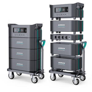 Station d'alimentation portable SOREIN 3Kw pour la recharge d'outils sans fil avec station d'alimentation multi-sorties - Product Image 1