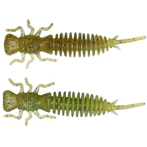 Señuelo de Pesca Suave Byloo, Larva de Libélula Pequeña, Insecto, Ninfas, Mosca, Libélula, para <span class=keywords><strong>Trucha</strong></span>, Perca, Lubina, Pez Pan - Product Image 5