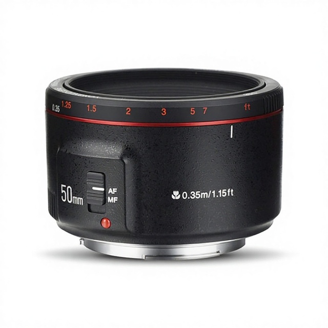 YONGNUO YN50mm F1.8 Lens YN50mm F1.8 II Lens EF 50mm for Canon Large Aperture Auto Focus Lenses For 700D 750D
