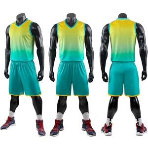 Conjunto de ropa de baloncesto con estampado personalizado por sublimación de dos piezas OEM, ropa deportiva transpirable de secado rápido para niños XS de talla grande disponible - Product Image 4