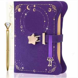 Popular Choice High Quality New Fashion 360 Leather A5 Thermal Binding Refillable 180 Sheets Hardcover Journal <b>Notebook</b> Women - Product Image 1