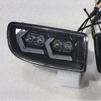 Feux de jour JC pour Toyota Land Cruiser 1998-2008 LC100, feux antibrouillard modifiés, clignotants FJ100/120