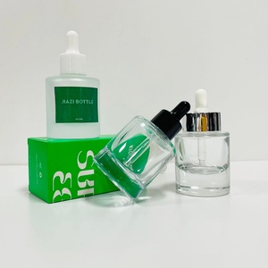 Envase de Lujo para Lociones, Botella de Vidrio de 1oz con Gotero para Aceites, Envases Cosméticos, Frasco de Vidrio para Cremas - Product Image 5