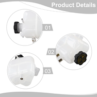 Meilleur prix pour les pièces automobiles, réservoir de liquide de refroidissement en PVC 42620261 13502354 3014153 95352005 pour CHEVROLET SPARK 2013-2015, garantie d'un an