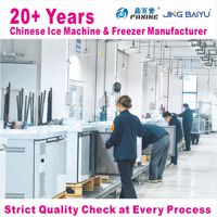 Réfrigérateur de travail professionnel à double porte en acier inoxydable, sans givre, certifié CE CB, pour cuisine commerciale, restaurant et traiteur