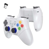 Manette de jeu sans fil 2,4 GHz double joueur Android compatible PS3, manette 1 à 1 pour TV BOX PC, stock direct usine