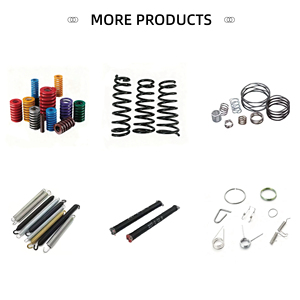 Ressort de compression à grand diamètre de <span class=keywords><strong>fil</strong></span> pour amortisseur de vélo, ballon de boxe, ressort tampon, fabriqué en Chine - Product Image 6