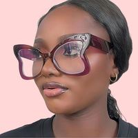 Nuevas Gafas de Sol Butterfly PC con Protección UV, Unisex, Estilo Europeo Americano, Novedosas y Modernas