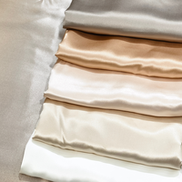 Tissu 100% Soie de Mûrier, Tissage Uni, Doux, Respirant, pour Vêtements, Literie et Décoration Intérieure