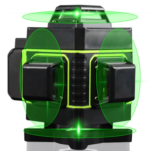 Nivel láser rotativo autonivelante verde <span class=keywords><strong>360</strong></span>, 4D, 16 líneas, línea cruzada Horizontal y Vertical, nivel láser giratorio - Product Image 3