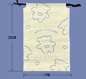 Limone Draw String Bear Cartoon regalo impermeabile sacchetto di caramelle matrimonio Baby Shower decorazioni per feste di <span class=keywords><strong>compleanno</strong></span> forniture sacchetto di cottura - Product Image 2