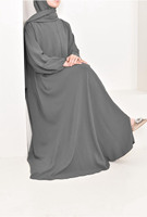 Robe décontractée multicolore style basique Abaya