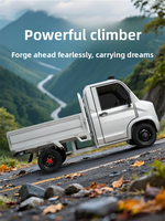 Camion de fret électrique à quatre roues entièrement fermé, nouvelle énergie, avec moteur de 2000W et autonomie de 101-200 km, rapide et efficace