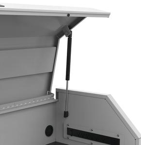 LIBENLI All'Ingrosso Cassettiera Superiore Portautensili e Armadietto Mobile con 16 Cassetti 52" X 18" Bianco - Product Image 3