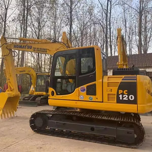 Komatsu ถังขุดดิน PC120-8มือสอง, ถังขุดตีนตะขาบขนาดกลาง12ตันเครื่องยนต์มือสองทำงานต่ำชั่วโมงการทำงาน3เมตร - Product Image 1