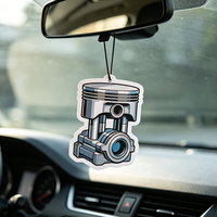 Diffuseur de parfum pour voiture en papier personnalisé, toutes senteurs, longue durée, diffuseur suspendu, parfum de luxe pour voiture, accessoires de parfum pour voiture