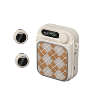 Ensemble de microphone sans fil rechargeable M20 avec amplificateur et haut-parleur pour enseignants, idéal pour le karaoké
