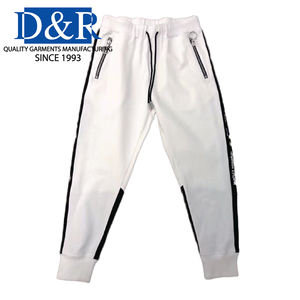 Pantalon de survêtement décontracté en coton/fibre de bambou pour hommes Pantalon de survêtement d'entraînement à cordon de serrage Offre Spéciale Jogging sportif Service OEM - Product Image 2