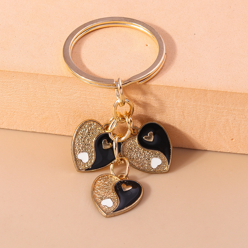 Cuore Tai Chi nero colorato