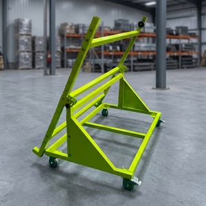 Carrello di Trasporto Speedone con Quattro Ruote e Piattaforma Ribaltabile per Lavorazione del Ferro, OEM, per Granito e Marmo, Modello FBYS-D2 Fujian - Product Image 3