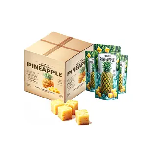 Wholesale Best Frozen Pineapple Healthy Frozen Fruit Pineapple IQF Pineapple Sliced for Retailers and Food Service