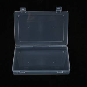 Transparent Plastic <b>Storage</b> Box 24x16x3cm Rectangle Dustproof For Jewelry Nail Art Toy A5 <b>File</b> Organizing Container - Product Image 1