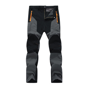 Pantalons de randonnée imperméables pour hommes, pantalons de camping en montagne, pantalons d'escalade, pantalons de pêche, pantalons softshell chauds pour la randonnée - Product Image 4